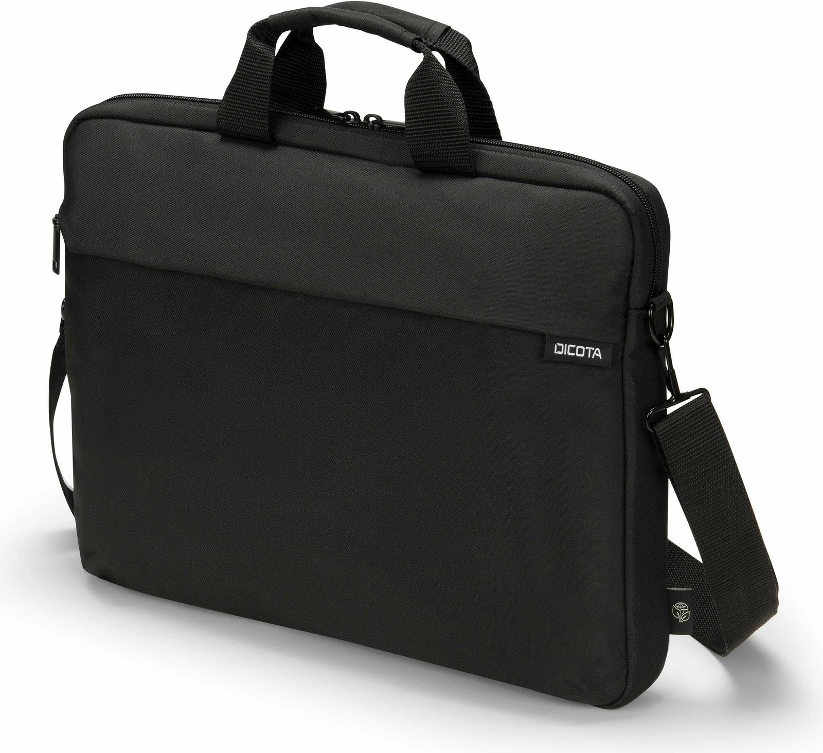 Çantë DICOTA D32090-RPET, 12.5", rrip shpatullash, e zezë