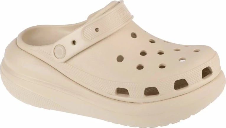 Papuqe për femra Crocs, ngjyrë krem