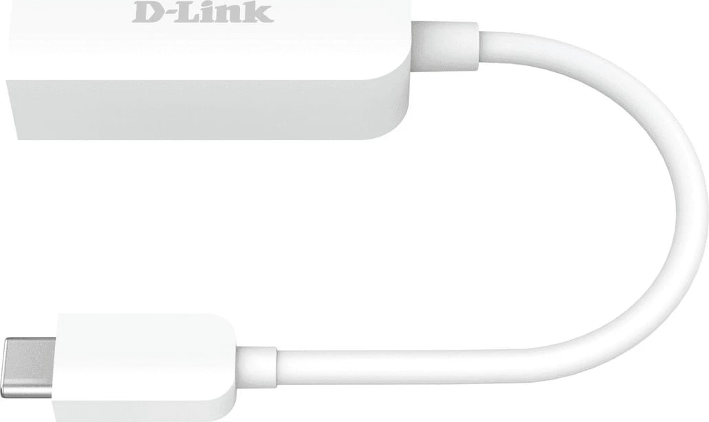 Adaptues Ethernet USB-C, D-Link DUB-E250, 2.5 Gigabit, i bardhë