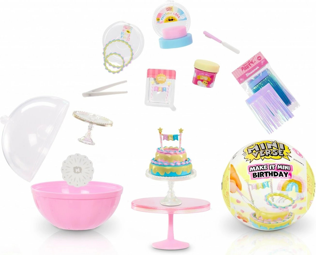 Set figurina miniaturë MGA Miniverse Celebration, 15 copë, plastikë