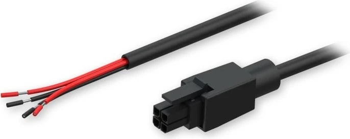 Kabllo Teltonika PR2PL15B, 1.5 m, 4-pin, e zezë