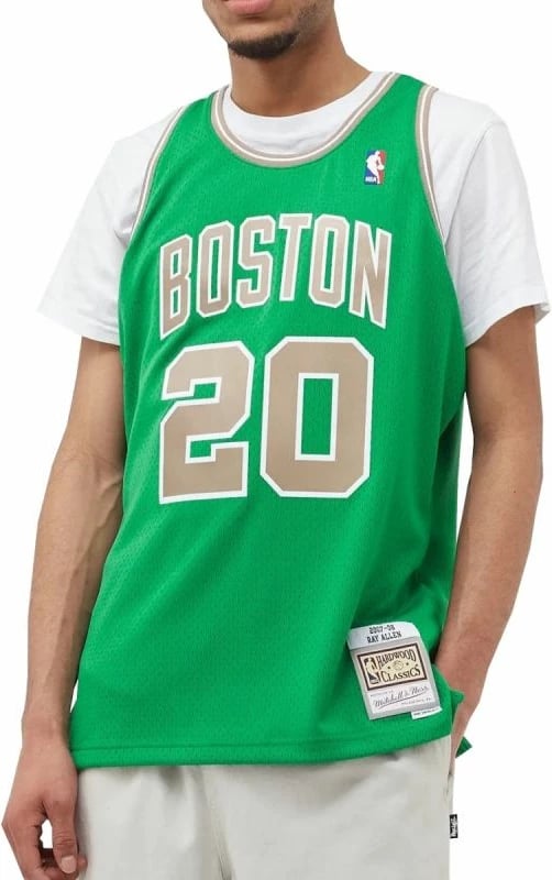 Fanellë për meshkuj Mitchell & Ness NBA Boston Celtics, e gjelbër