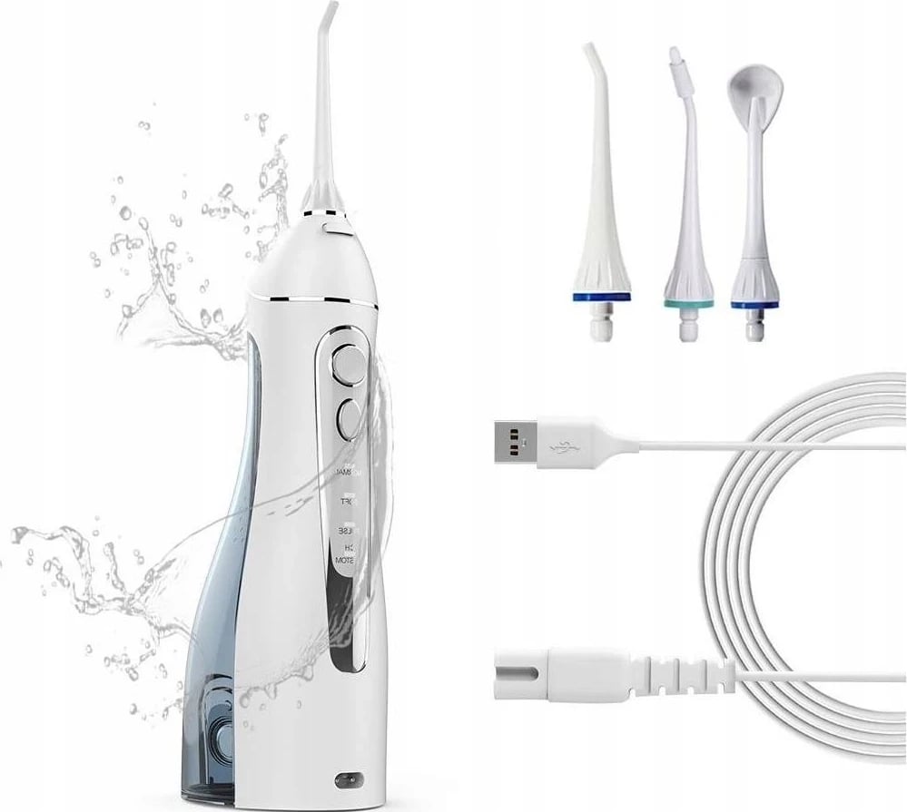 Irigator për dhëmbë Oromed Oro-Dent,1000 mAh, i bardhë