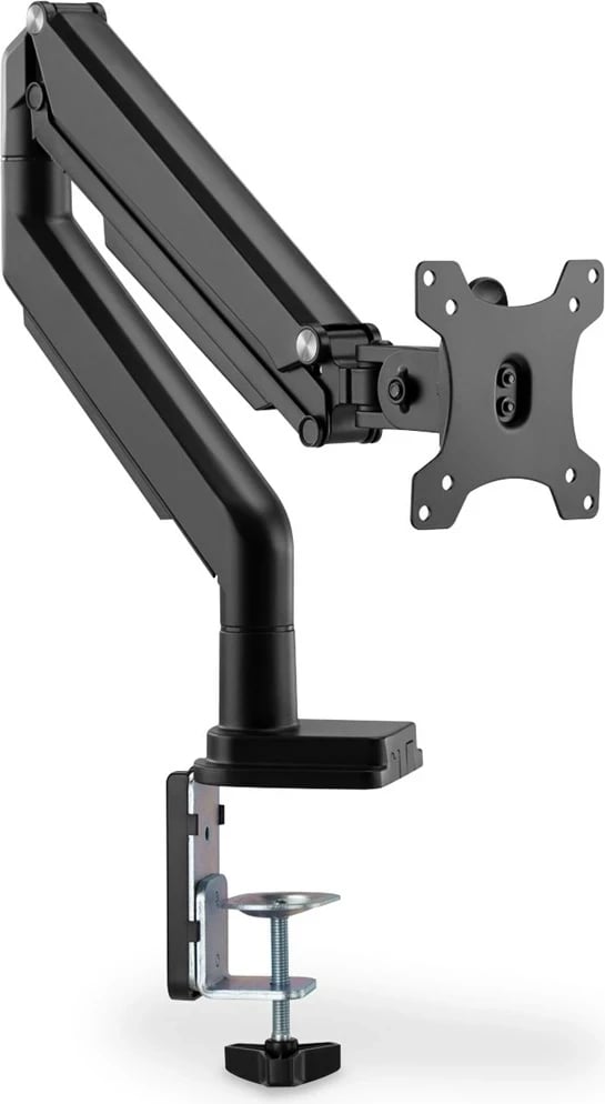 Mbajtës monitori DIGITUS DA-90394, me gas spring, për tavolinë, i zi