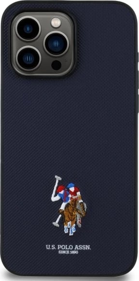 Mbështjellës U.S. Polo Assn. USHCP15XPEMV për iPhone 15 Pro Max 6.7", Navy