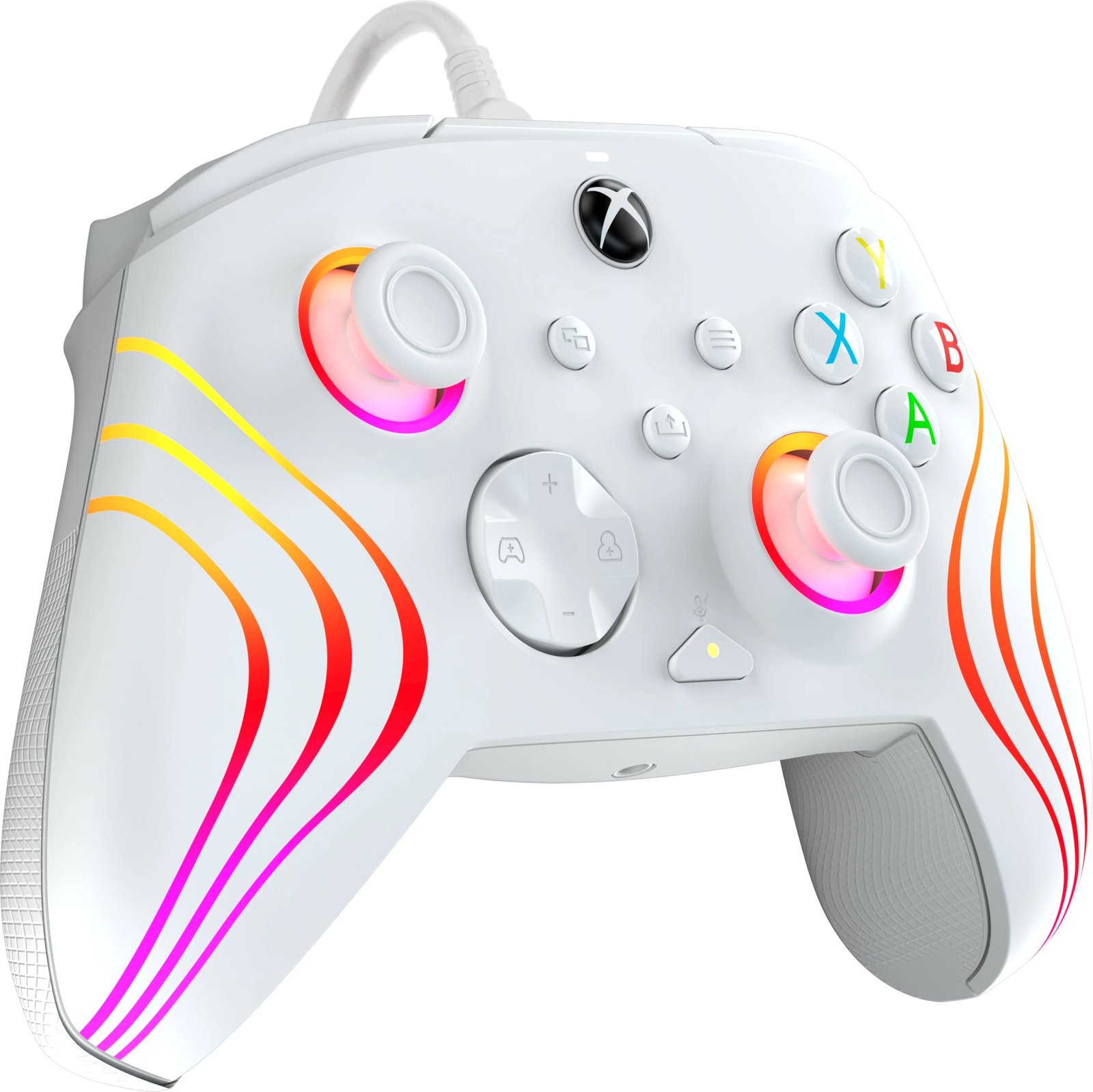 Gamepad PDP Afterglow Wave, Xbox Series X|S, PC, i bardhë Gamepad PDP Afterglow Wave, Xbox Series X|S, PC, i bardhë