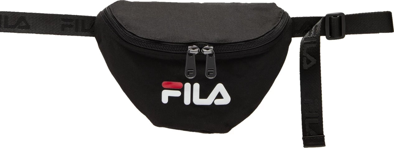 Çantë beli Fila unisex, e zezë