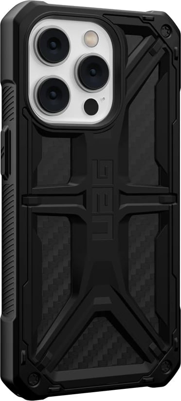 Mbështjellës Urban Armor Gear Monarch për celular Apple, 6.1", i zi