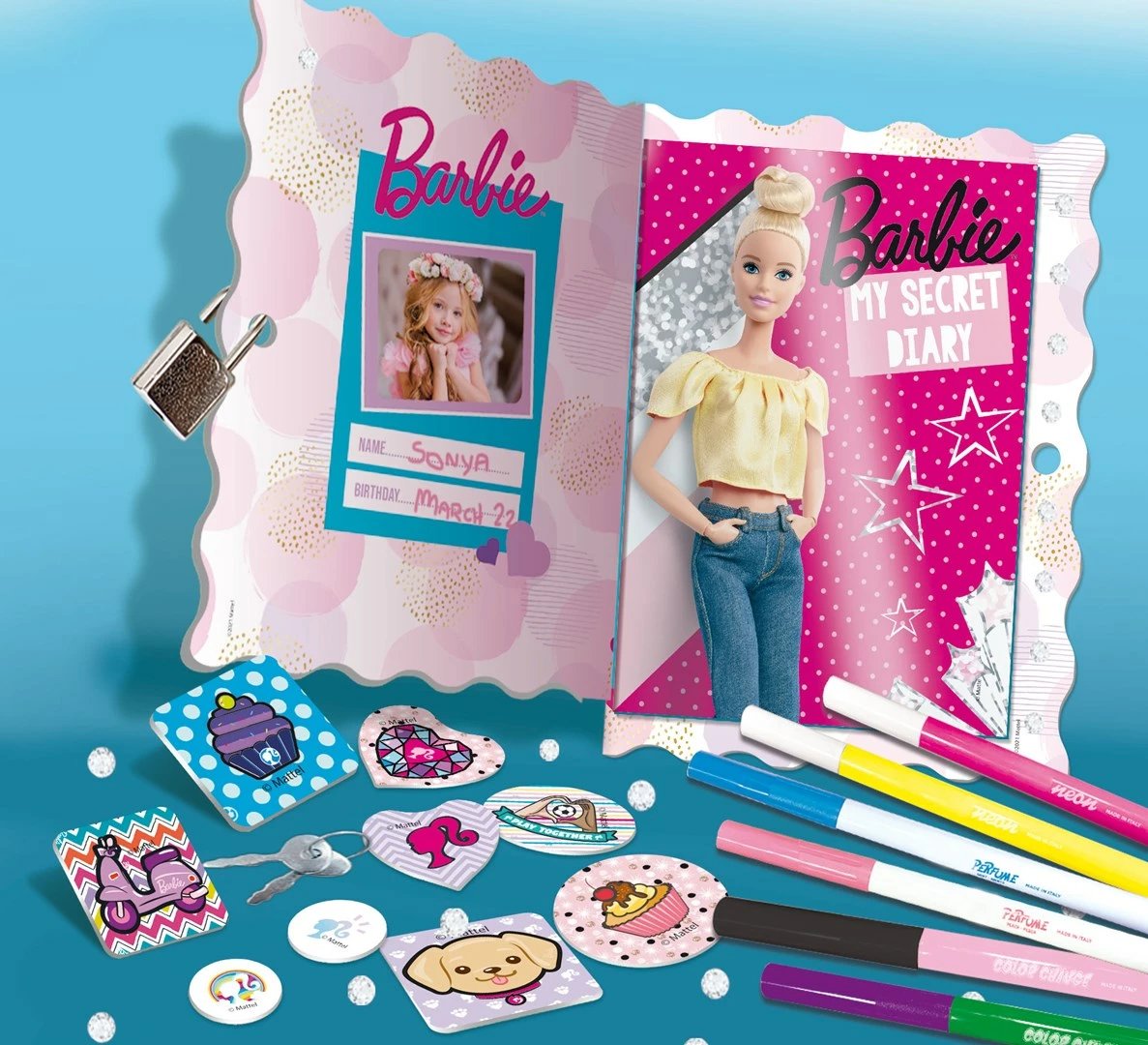 Ditari sekret Lisciani Barbie, për vajza