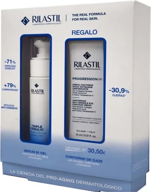 Set për kujdes të fytyrës Rilastil Pro Aging Triple Ferulic Routine, 2 copë, unisex