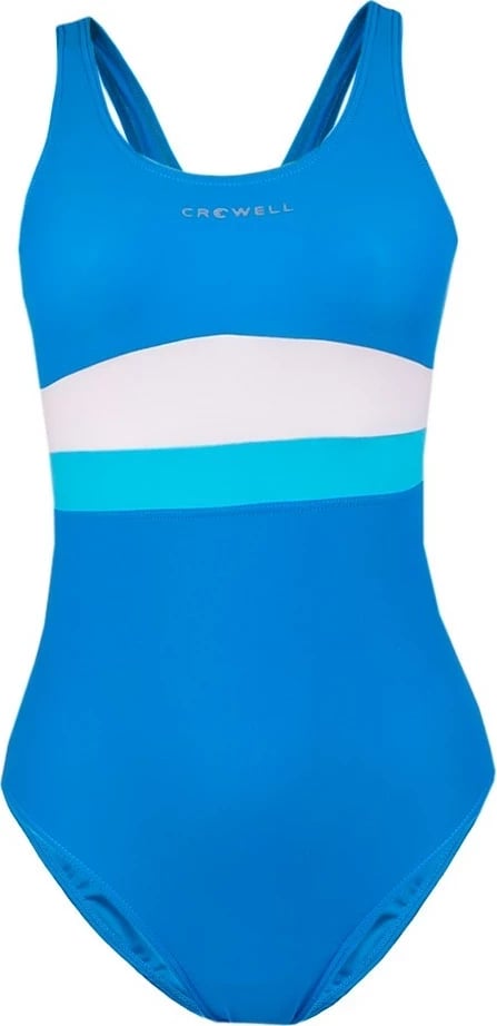 Kostum banje për femra Crowell Katie, blu-blu-bardhë 38