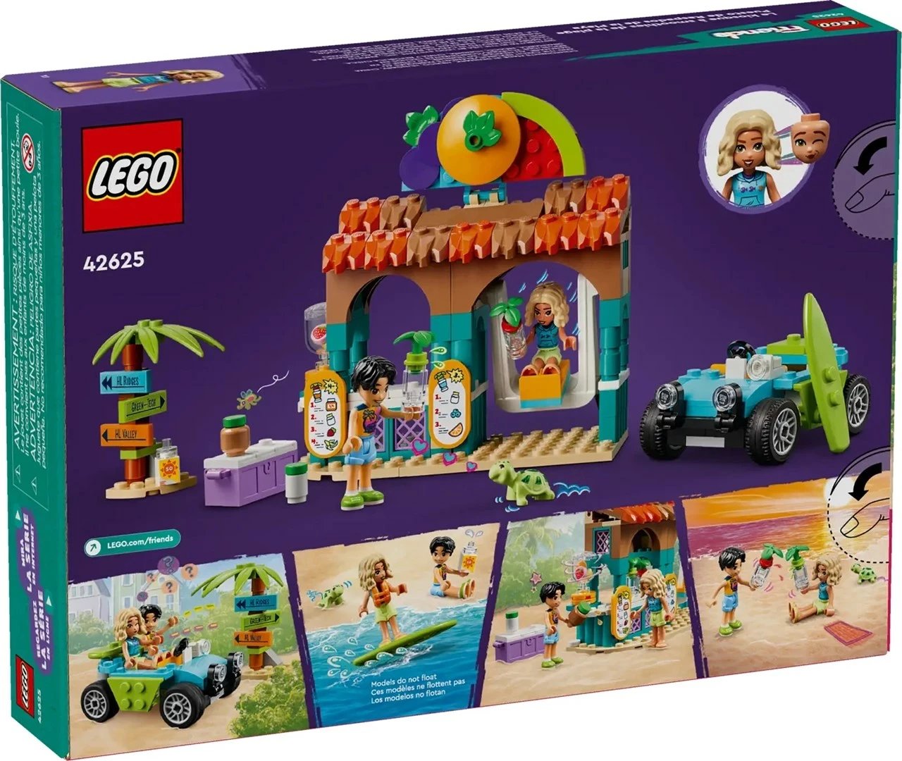 Lodra Lego FRIENDS 42625 Beach Smoothie Stand