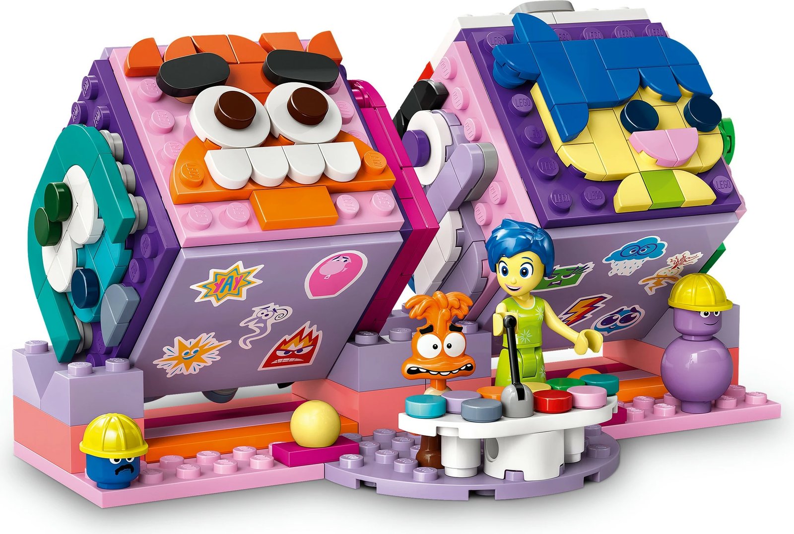 Set ndërtimi LEGO Disney Pixar 43248, Inside Out 2, shumëngjyrësh