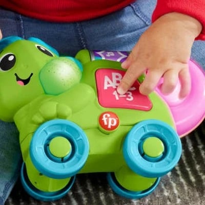 Lodër interaktive Fisher Price Link Squad Kameleon, HYL34, për fëmijë, Blu/Gjelbër