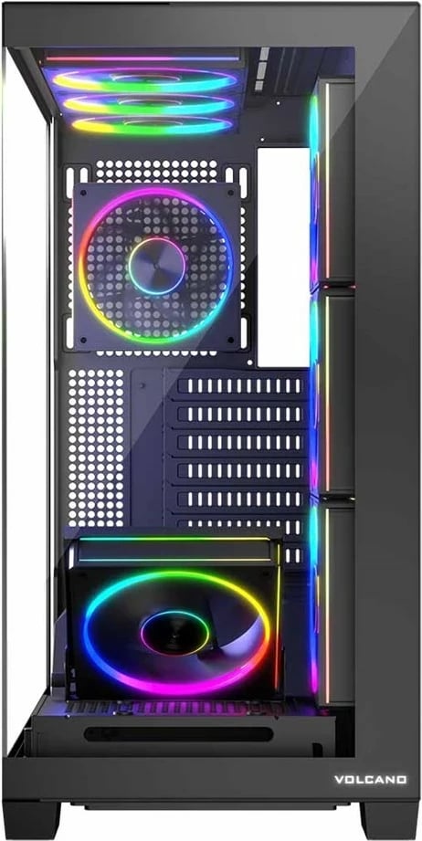 Kasë MODECOM Volcano Stellar ARGB MIDI, e zezë