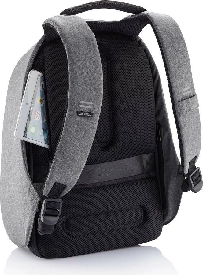 Çantë shpine XD DESIGN BOBBY HERO XL, 20L, për laptop 17", Gri