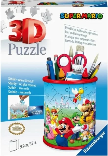 Puzzle 3D Organizer Ravensburger Super Mario 54 pjesë