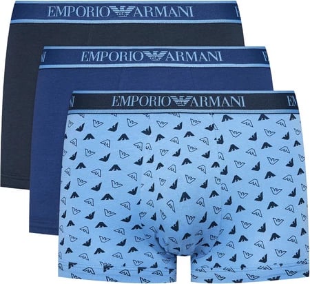 Të brendshme Emporio Armani Intimo meshkuj, e kaltër e çelët