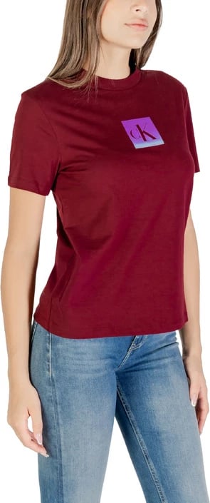 Maicë Calvin Klein Jeans femra bordeaux