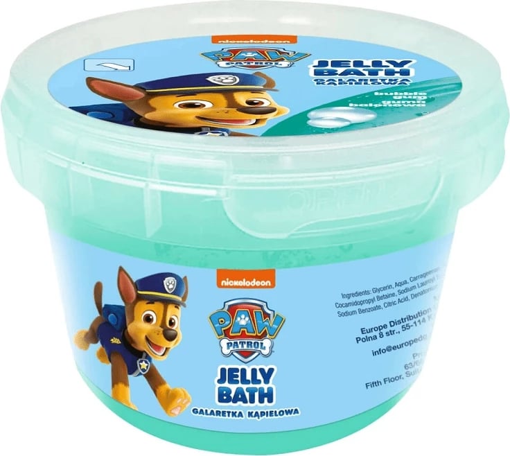 Xhel për banjë për fëmijë Paw Patrol Balloon Gum 100g