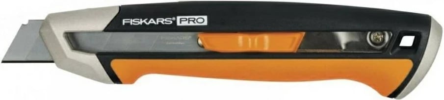 Thikë utility Fiskars CarbonMax 18mm, 1027227, portokalli/zezë