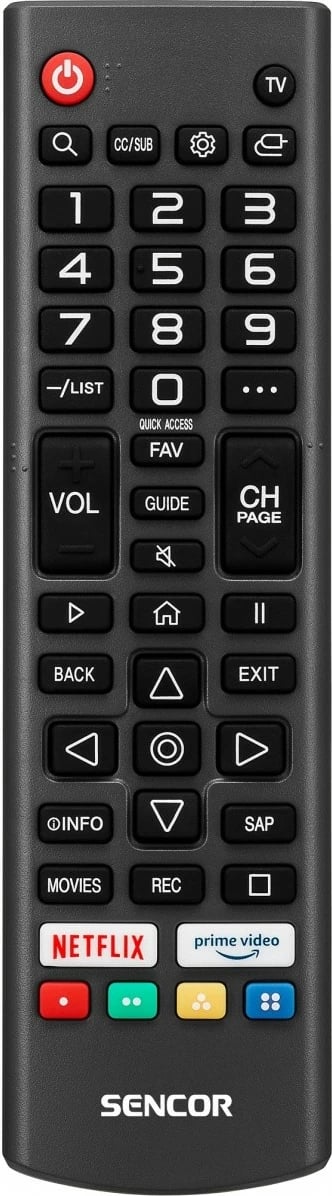 Televizor SMART Sencor SLE 32S830WB, 32 inç, webOS LG, Wi-Fi, Bluetooth, HD Ready, i zi