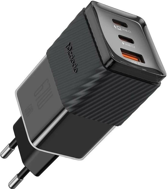 Karikues Mcdodo CH-1501 GaN 67W, 2x USB-C, USB-A, i zi