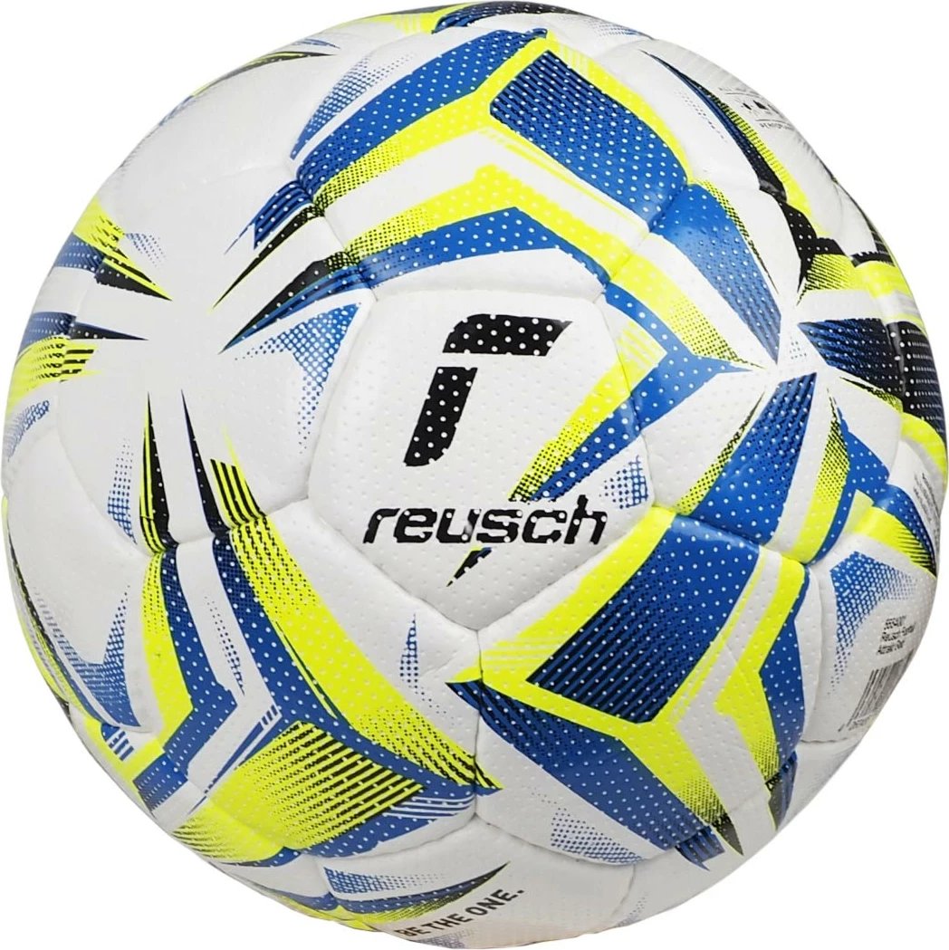 Top futbolli Reusch, bardhë-kaltër-verdhë