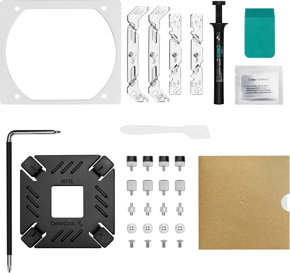 Ftohës ajri për procesor DeepCool Assassin VC Elite WH, 2 ventilatorë 140 mm, i bardhë