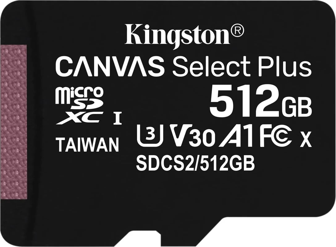 Kartë memorie Kingston Canvas Select Plus, 512GB