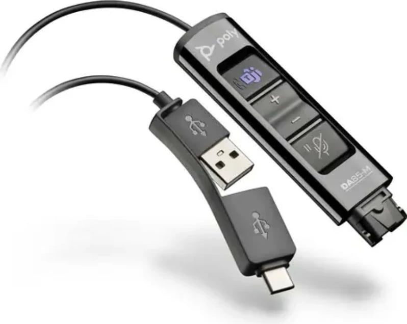 Adapter Poly DA85-M, USB-A/USB-C, i zi