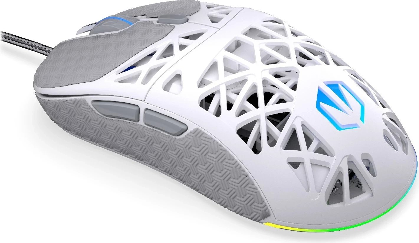 Maus gaming ENDORFY LIV Onyx White EY6A021, me kabllo, ARGB, i bardhë