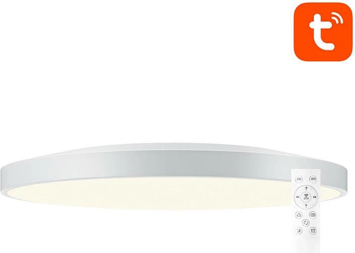 Llambë tavani smart Gosund LB11, 32cm, 24W, 1920lm, WiFi/Bluetooth, RGBCW, me telekomandë, e bardhë Llambë tavani smart Gosund LB11, 32cm, 24W, 1920lm, WiFi/Bluetooth, RGBCW, me telekomandë, e bardhë