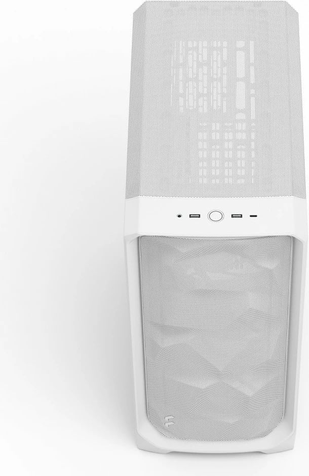 Kasë Fractal Design Meshify 3, ATX/E-ATX/Micro ATX/Mini ITX, xham i temperuar, e bardhë