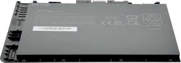 Bateri laptopi Mitsu BC/HP-9470M për HP EliteBook Folio 9470m, 3500 mAh, 14.8V, 4 qeliza