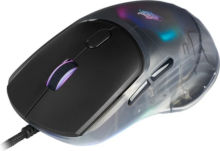 Maus Tracer GameZone NEON USB, RGB, 12400 dpi, i zi