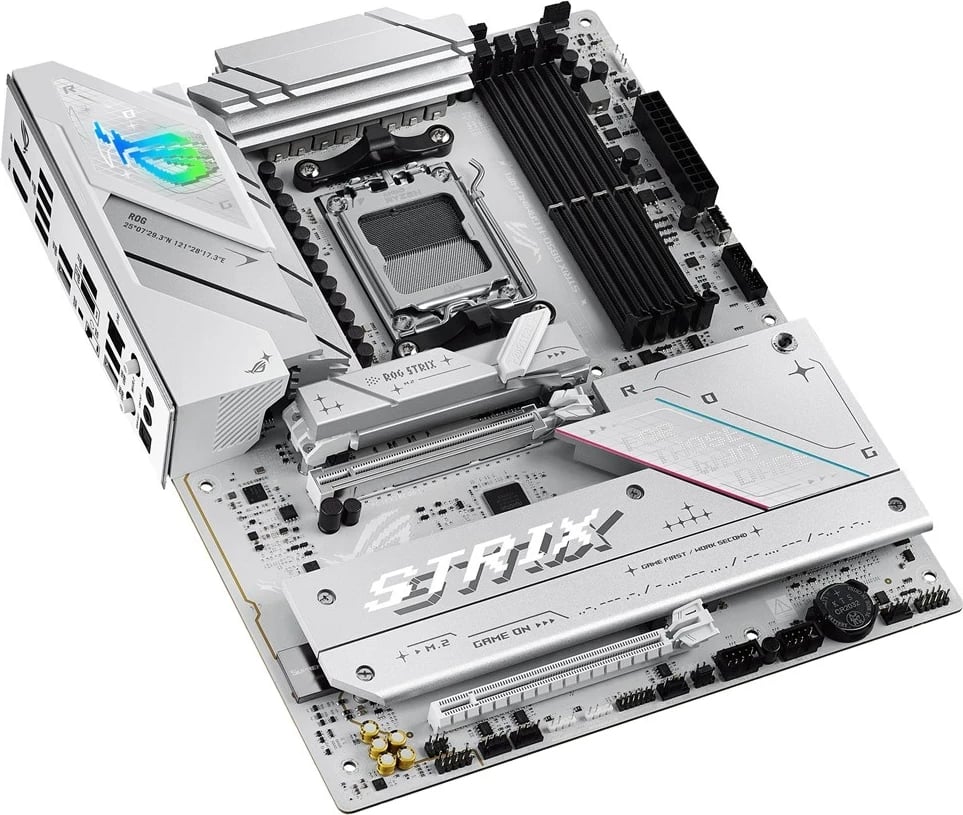 Pllakë amë ASUS ROG STRIX B850-A GAMING WIFI, Socket AM5, ATX, Bardhë