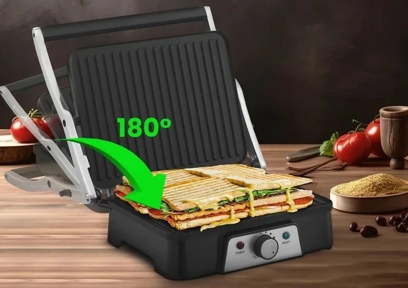 Grill elektrik Extralink SJ-36, 2000W, i zi