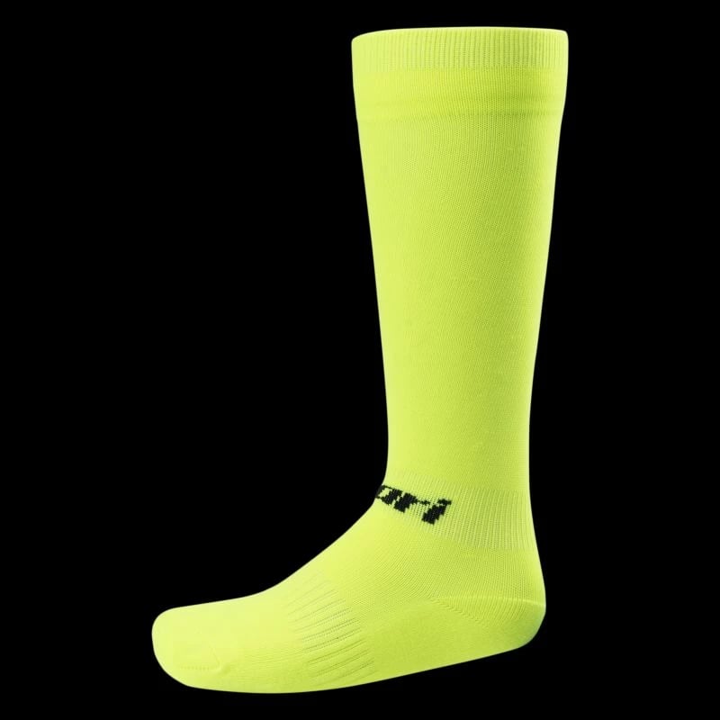 Çorape futbolli për fëmijë Huari, të verdha