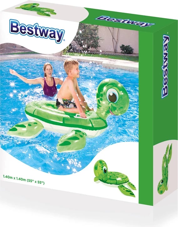 Lodër frymëse breshkë për fëmijë Bestway, jeshile