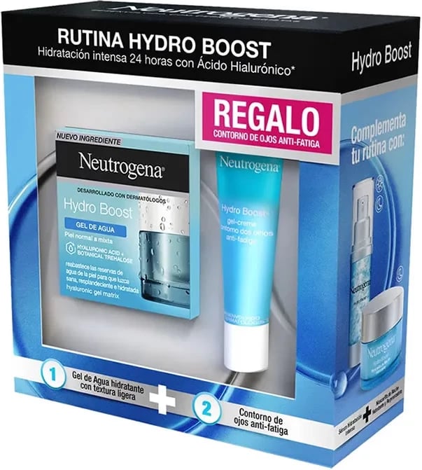Set krem hidratues për fytyrë dhe sy Neutrogena Hydro Boost, 50ml, 2 copë, uniseks