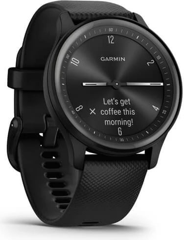 Smartwatch Garmin vívomove Sport, OLED, GPS, e zezë