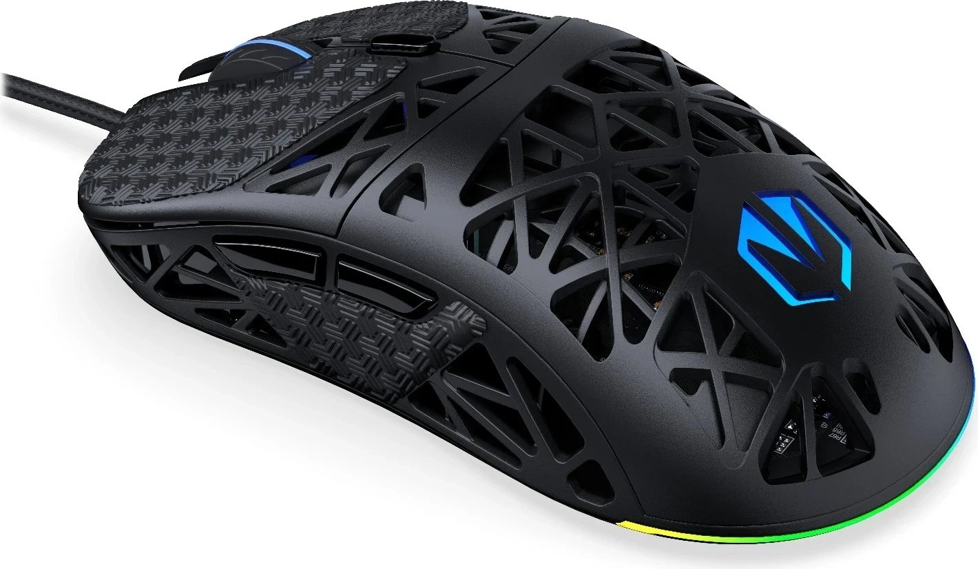 Maus gaming ENDORFY LIV EY6A020, me kabllo, 12000 DPI, i zi