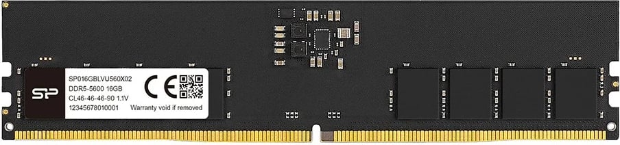 RAM memorje Silicon Power DDR5 32GB 5600MHz CL46, SP032GBLVU560F02