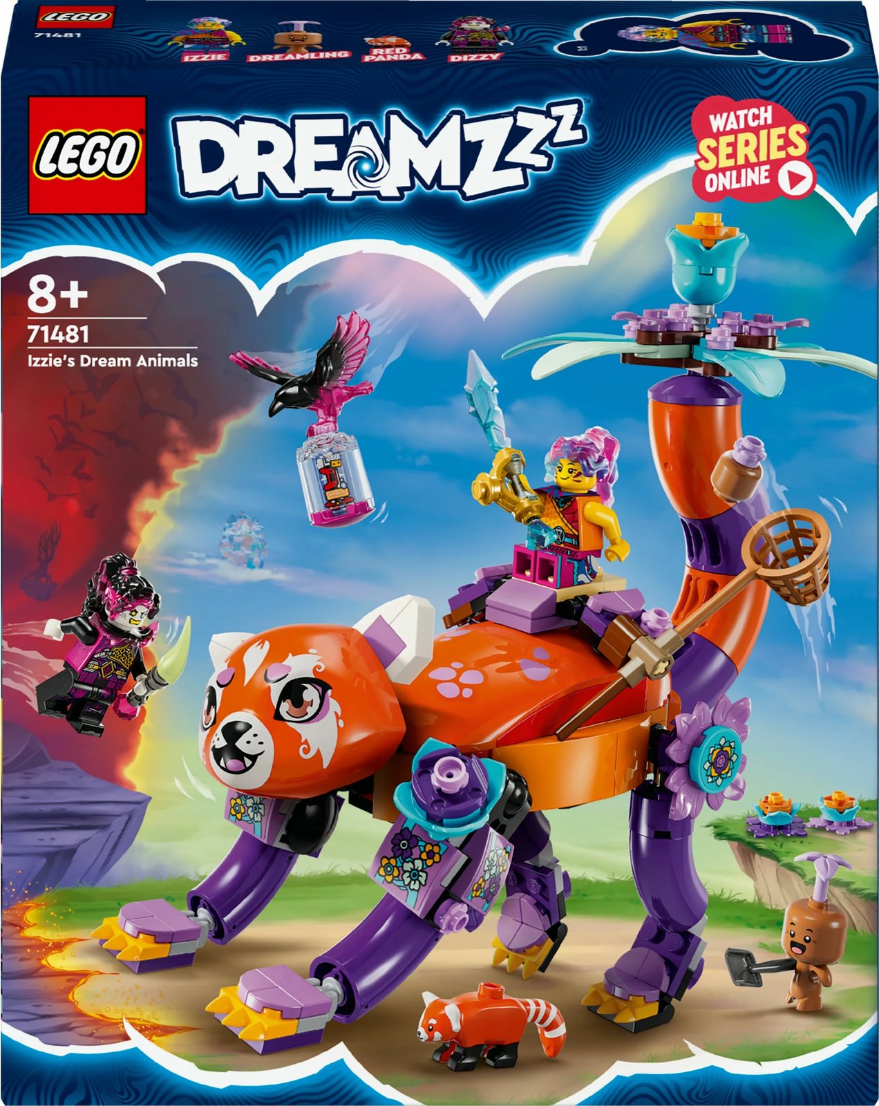 Set ndërtimi LEGO DREAMZzz 71481 Izzies Traumtiere, 328 pjesë, shumëngjyrësh