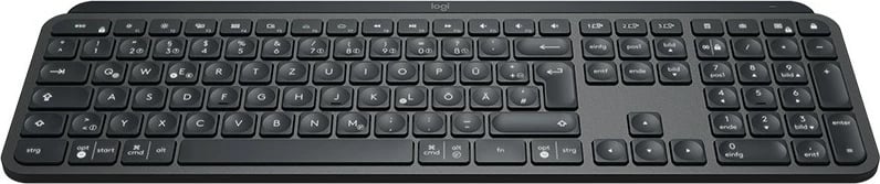 Tastierë Logitech MX Keys, wireless, ndriçim, full-size, grafit