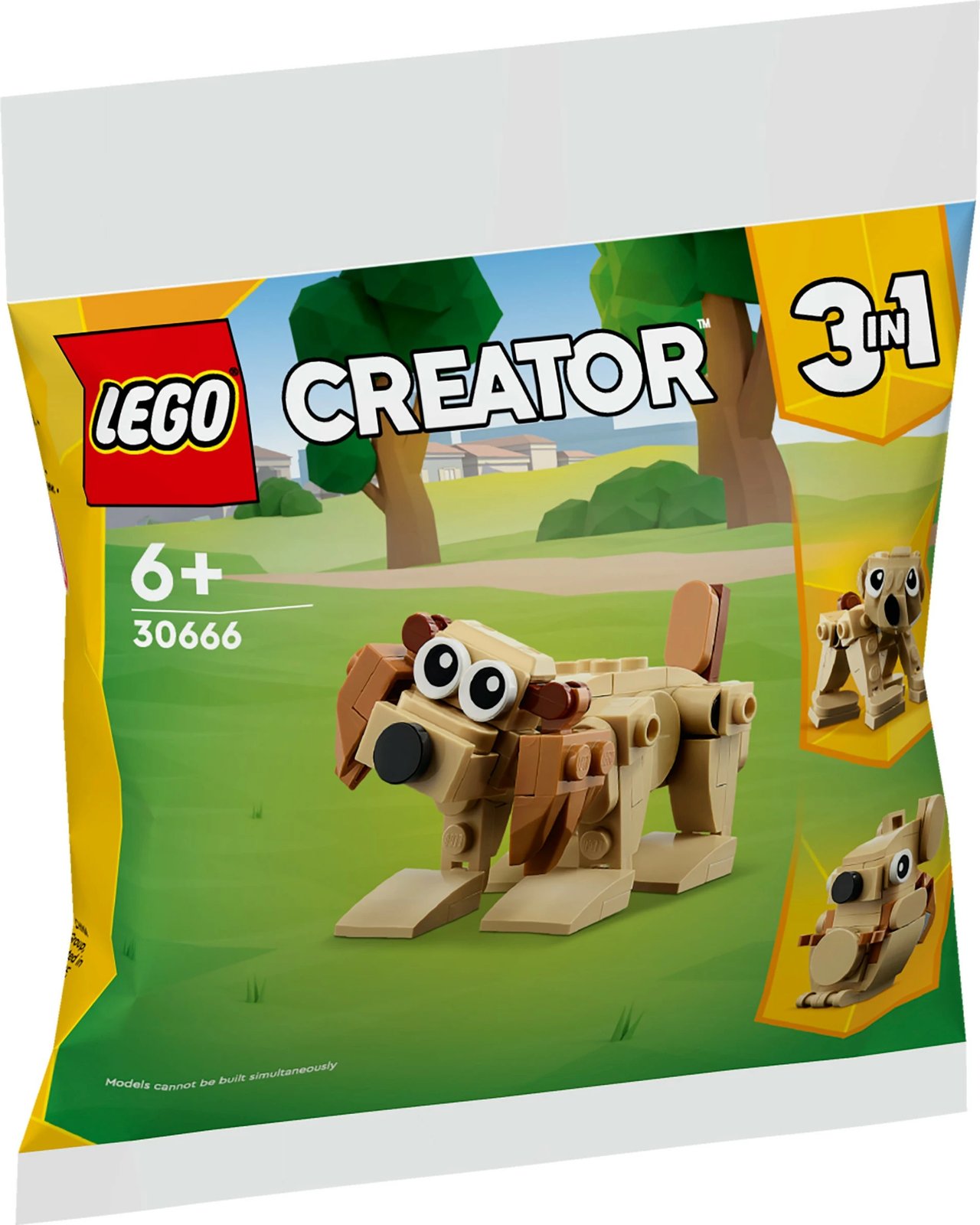 Set ndërtimi LEGO Creator 30666 3-in-1, shumëngjyrësh
