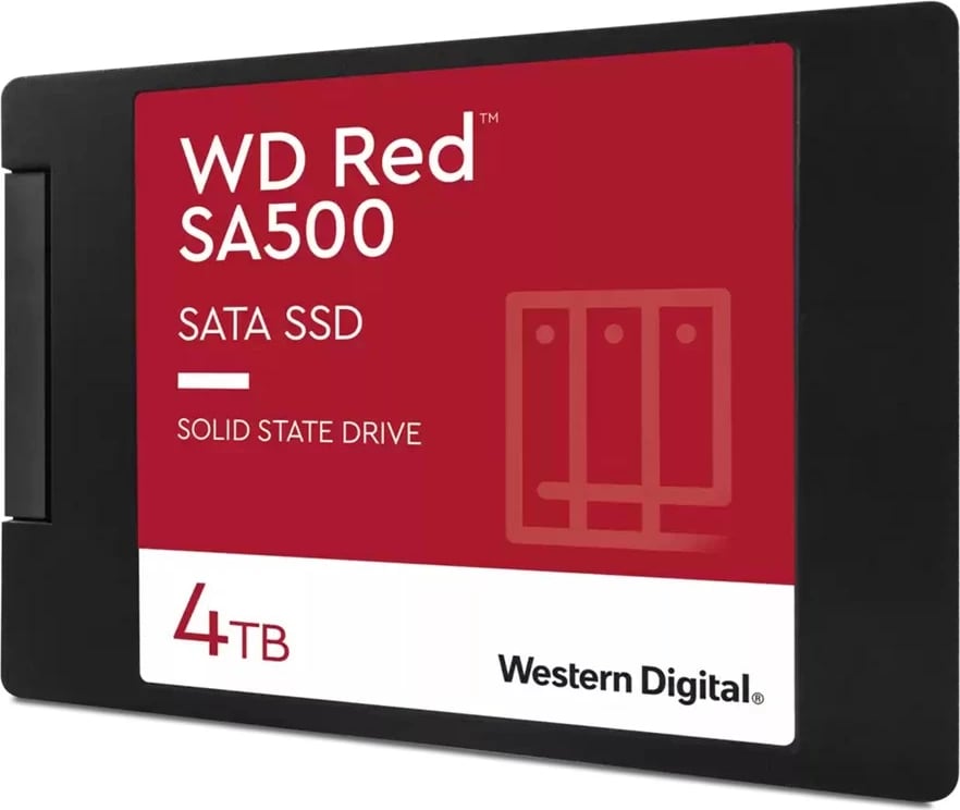 Disk i brendshëm SSD WD Red WDS400T2R0A 2.5" 4 TB Serial ATA III