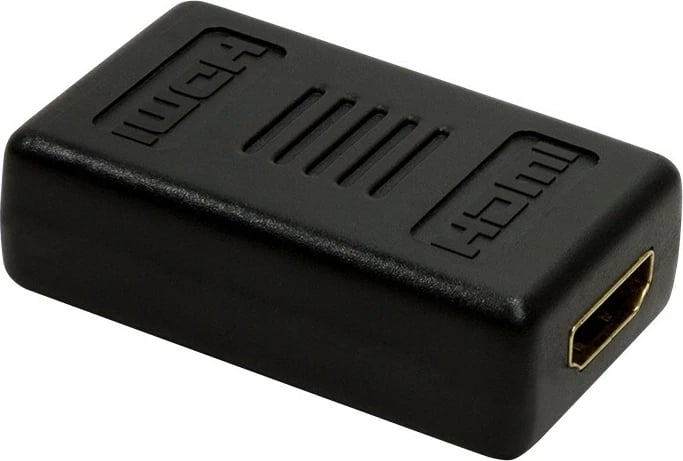 Adapter HDMI LogiLink, HDMI në HDMI, e zezë
