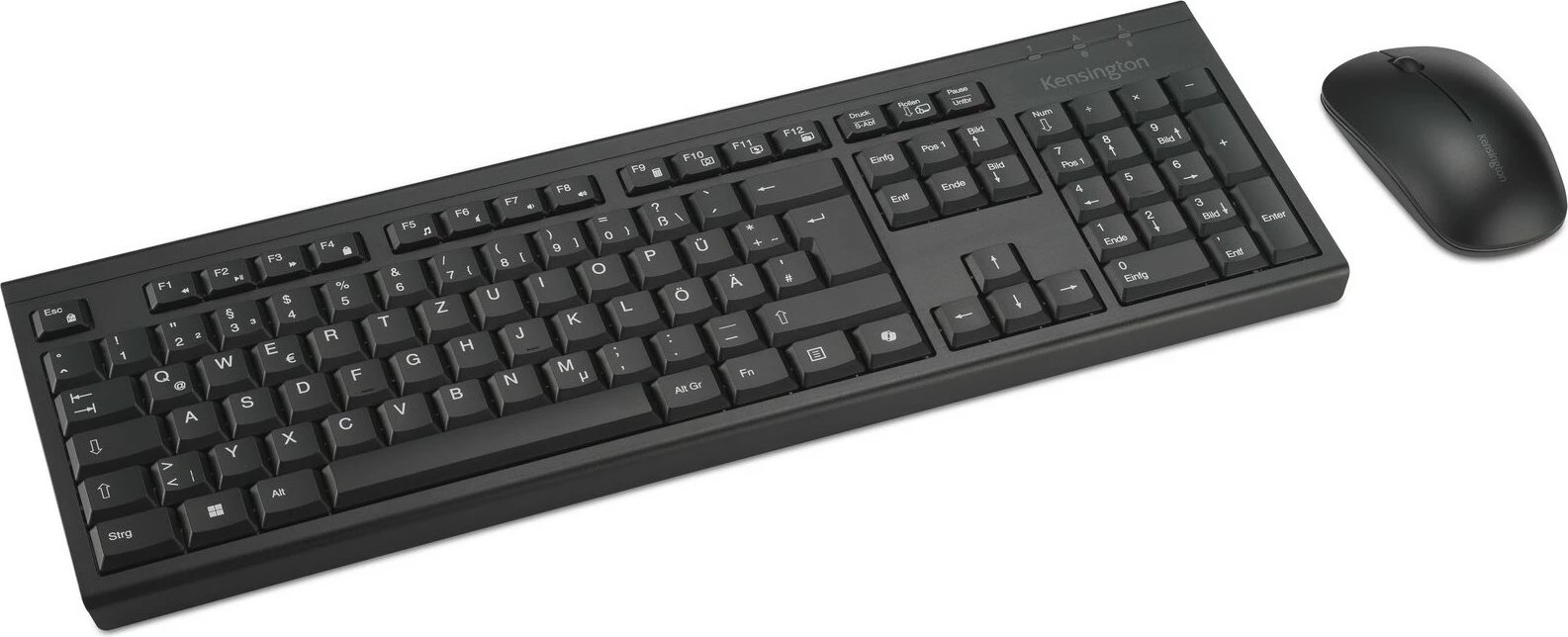 Set desktop Kensington KM270 EQ, Wireless, Bluetooth, QWERTZ, i zi